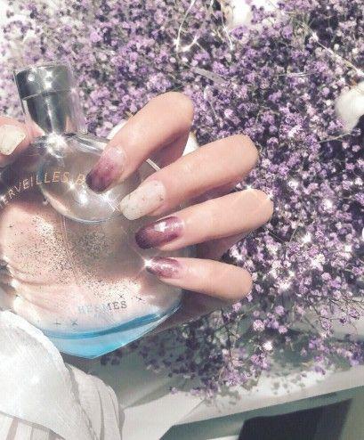 6款本季必收粉紫色美甲，晕染、星月美甲、大理石纹全找齐