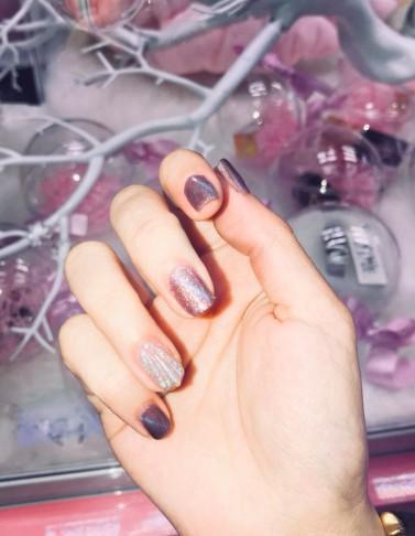 6款本季必收粉紫色美甲，晕染、星月美甲、大理石纹全找齐