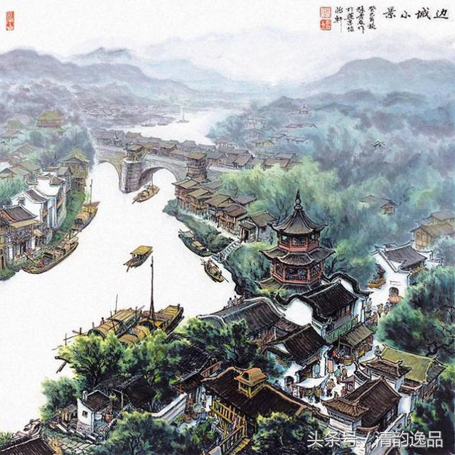 南乡旧梦——张孝友写意山水画欣赏