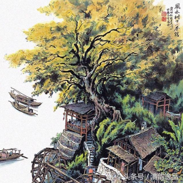 南乡旧梦——张孝友写意山水画欣赏