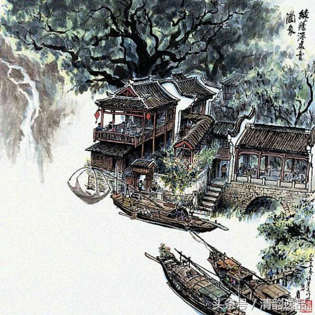 南乡旧梦——张孝友写意山水画欣赏