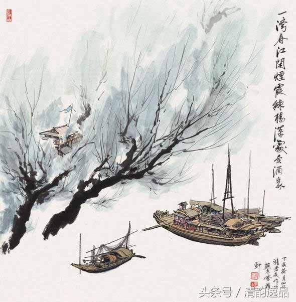 南乡旧梦——张孝友写意山水画欣赏