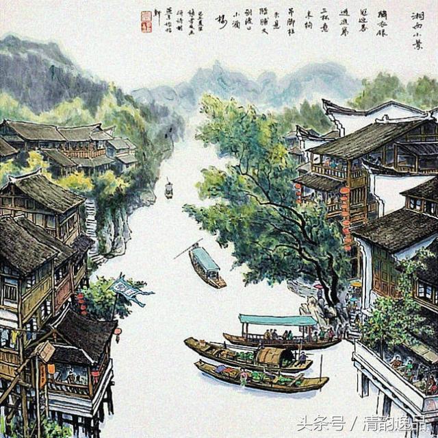 南乡旧梦——张孝友写意山水画欣赏