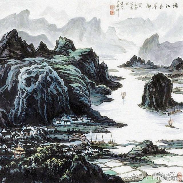 南乡旧梦——张孝友写意山水画欣赏