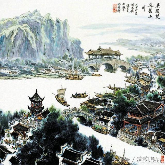 南乡旧梦——张孝友写意山水画欣赏