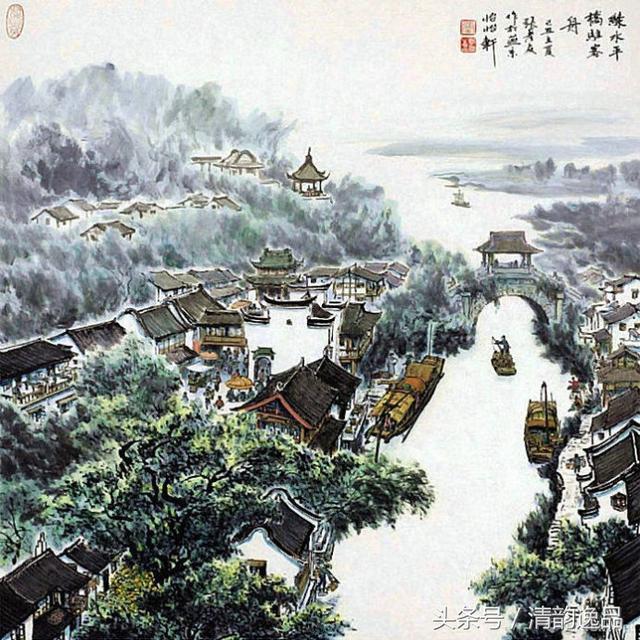 南乡旧梦——张孝友写意山水画欣赏