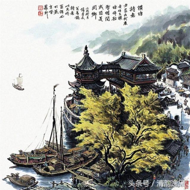 南乡旧梦——张孝友写意山水画欣赏