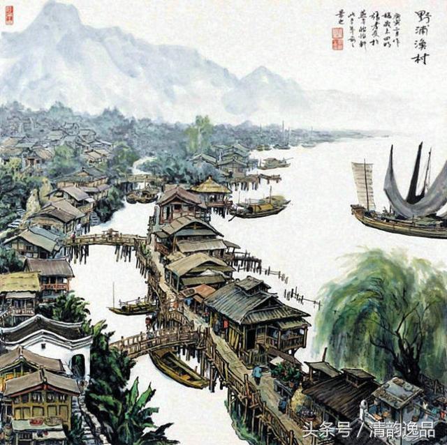 南乡旧梦——张孝友写意山水画欣赏