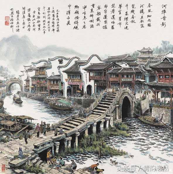 南乡旧梦——张孝友写意山水画欣赏