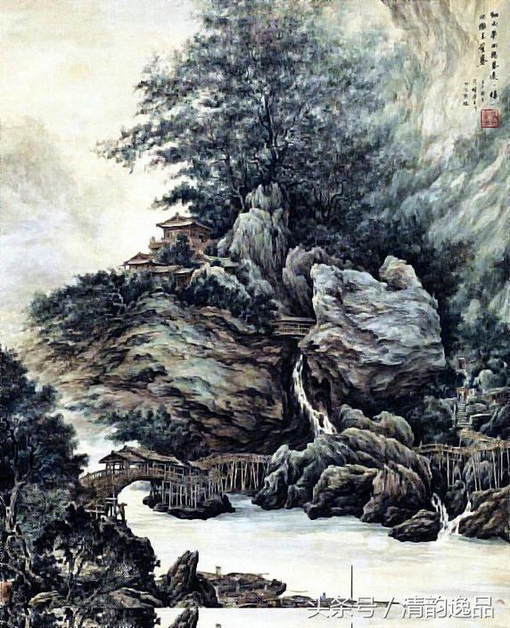 南乡旧梦——张孝友写意山水画欣赏