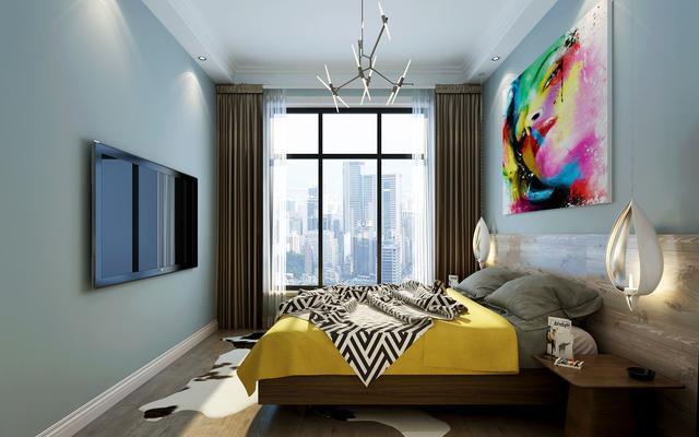 13款现代简约卧室装修效果图，简约但不简单！