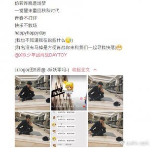 ​因肖战发的一张非主流图片，而导致大规模葬（战）爱家族出现