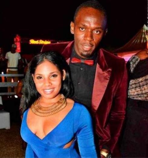 1米95博尔特喜当爹，身材劲爆未婚妻矮40CM，口味与哈登有得一拼