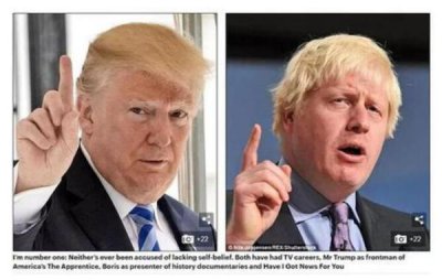 ​特朗普发文连续炮轰英国政客 约翰逊却向其示好被喷“卖国贼”