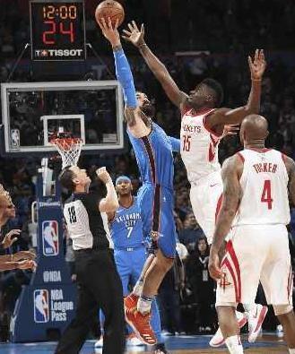 392分! 火箭一战刷新5大记录, 保罗成队史第一人