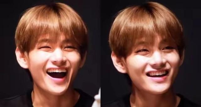 在粉丝签名会上发现哭泣的粉丝后,一起哭泣的防弹少年团金泰亨