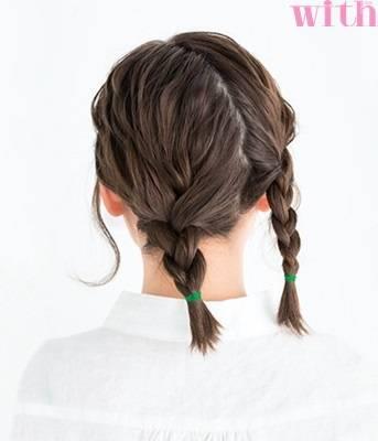 长发变短发的扎法图解教程 长发变短发的编发技巧 长发变短发的扎法图解教程 长发变短发的编发技巧