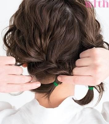 长发变短发的扎法图解教程 长发变短发的编发技巧 长发变短发的扎法图解教程 长发变短发的编发技巧