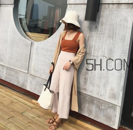 针织开衫配什么裤子？针织开衫搭配裤子图片