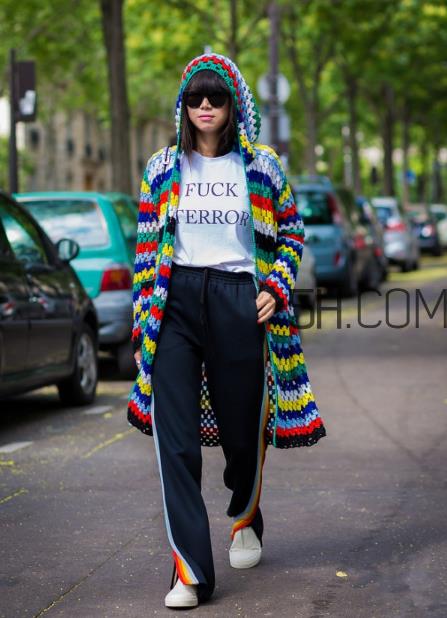 针织开衫配什么裤子？针织开衫搭配裤子图片