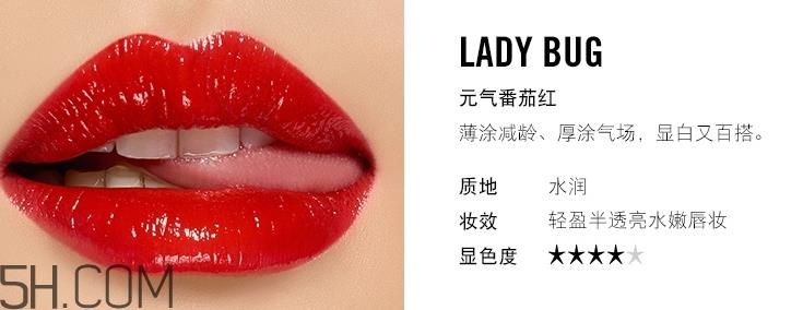 mac ladybug和ruby woo哪个好看_试色对比