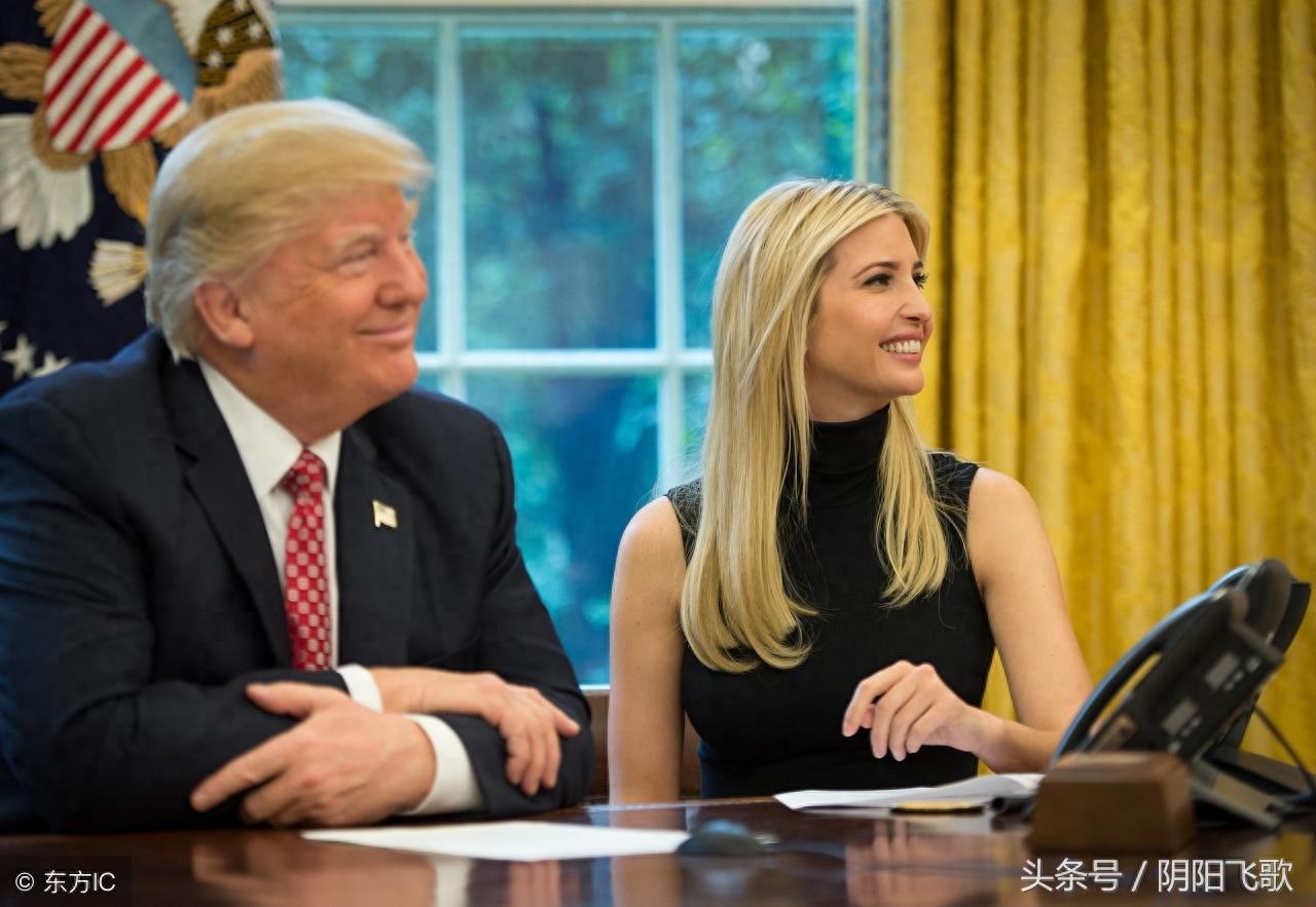 美国总统特朗普的女儿伊万卡-特朗普