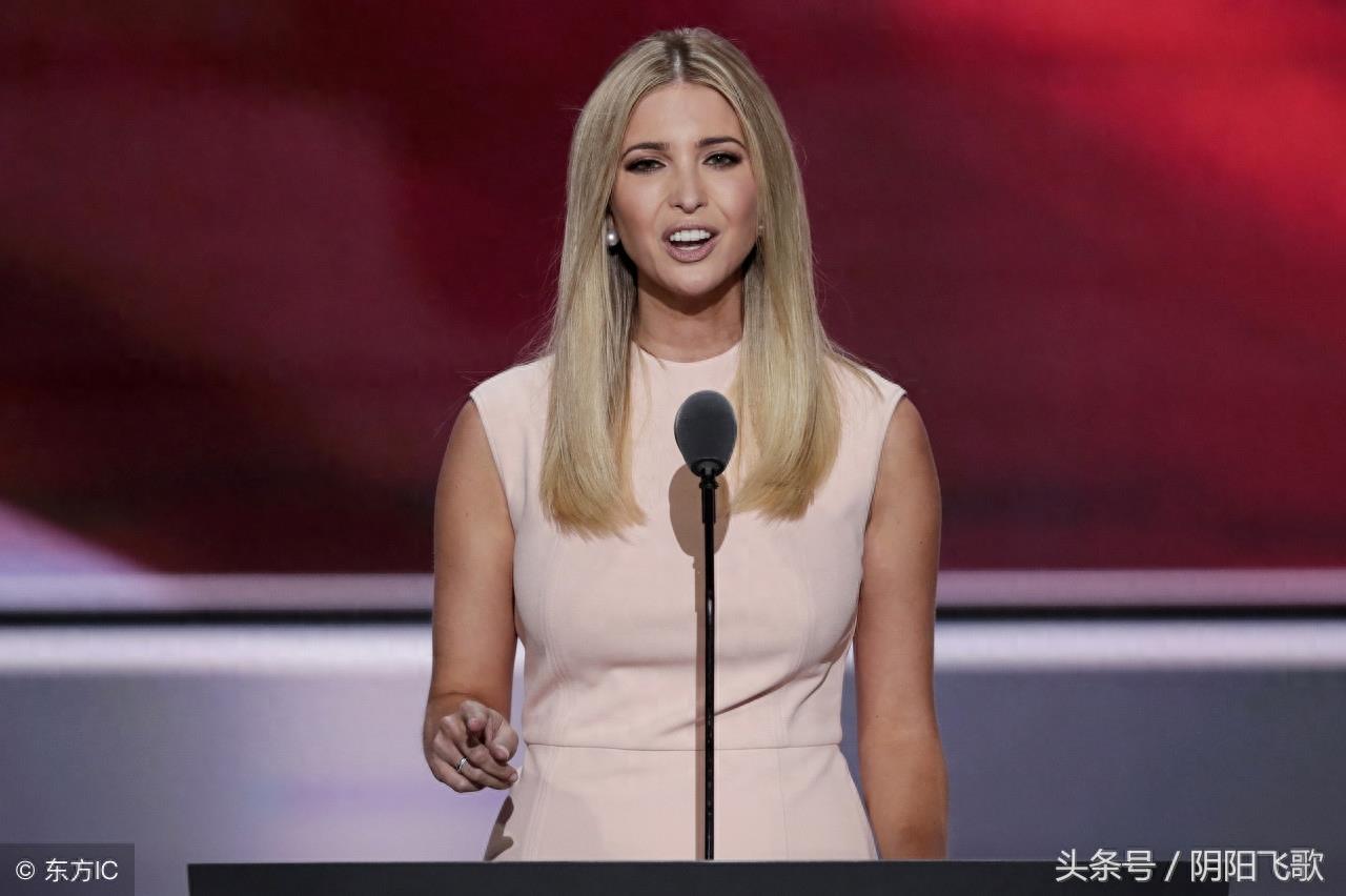 美国总统特朗普的女儿伊万卡-特朗普