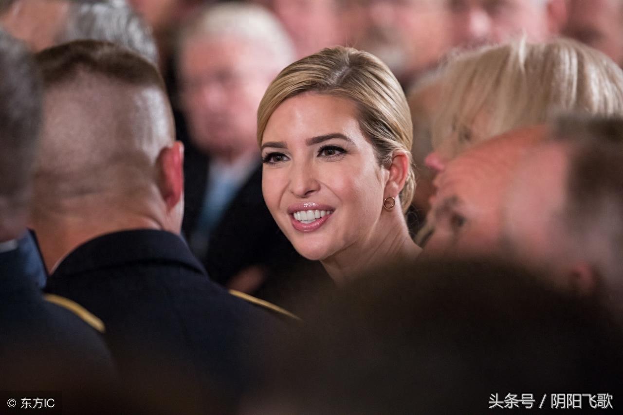 美国总统特朗普的女儿伊万卡-特朗普