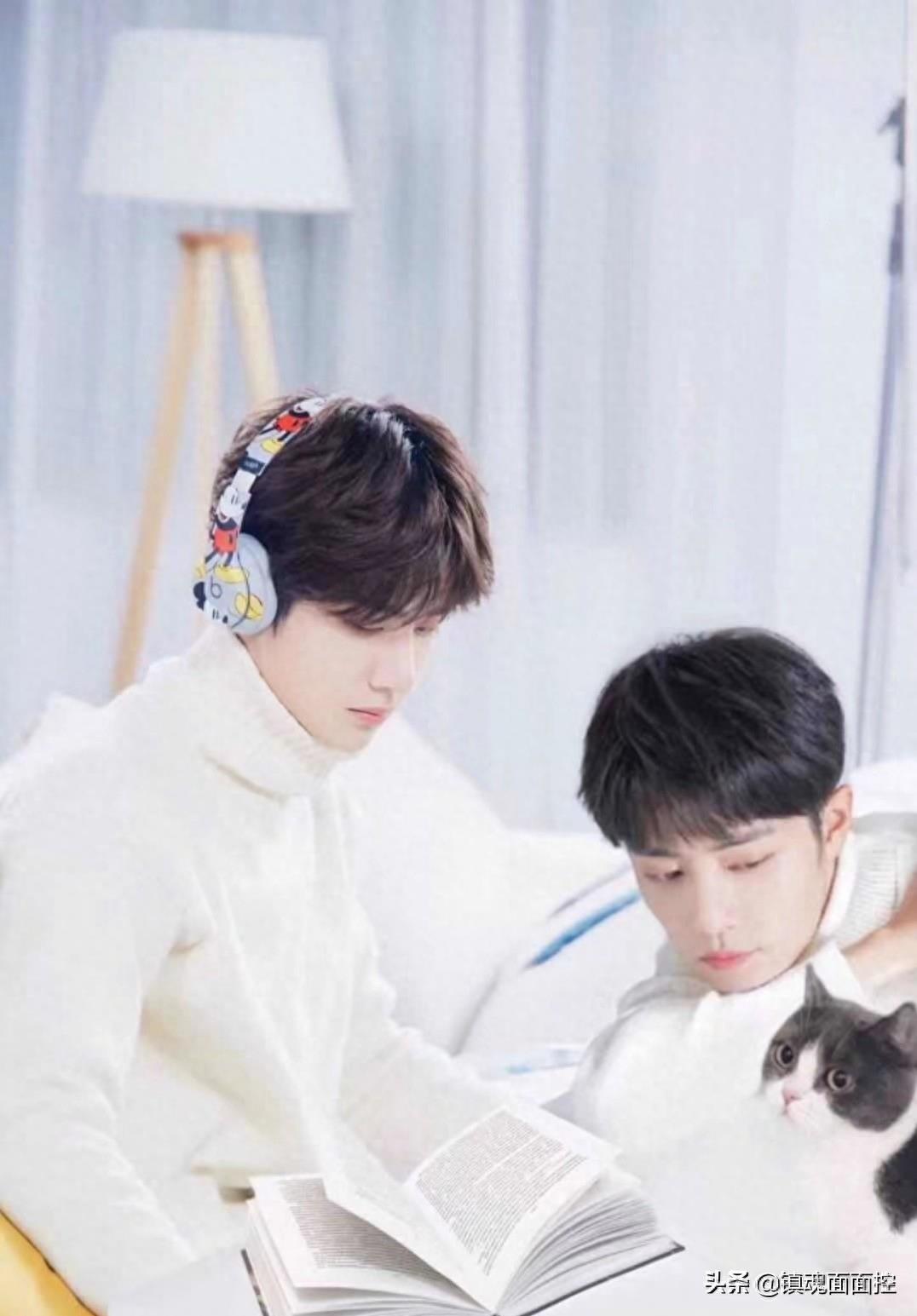 肖战王一博在一起啦！博君一笑情侣图自取