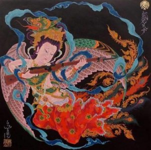 ​大年三十看艺术！一组浮世绘风格民族感极强的插画作品拿来分享