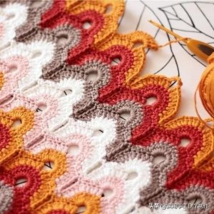 ​「钩编图解」这么多独特的钩针花样，学都学不完