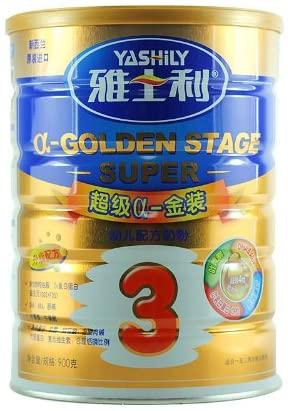 雅士利奶粉黄金版3段（雅士利超级a金装奶粉）