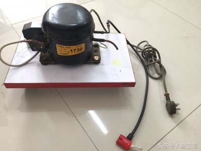 ​diy——用冰箱的压缩机改装家用气泵