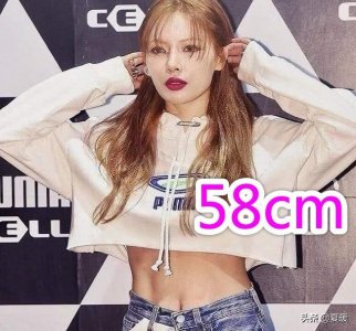 ​韩国女星的腰围(IU腰围58公分，看到Lisa的腰围惊呆了)
