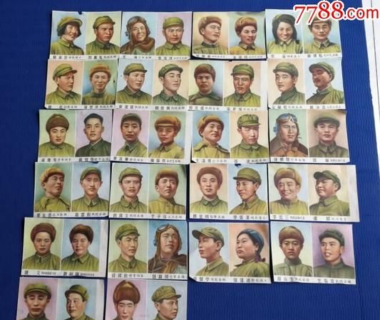 抗美援朝英雄人物名片制作,抗美援朝中有哪些英雄
