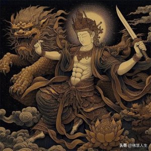 ​【美图分享】文殊菩萨：智慧的化身