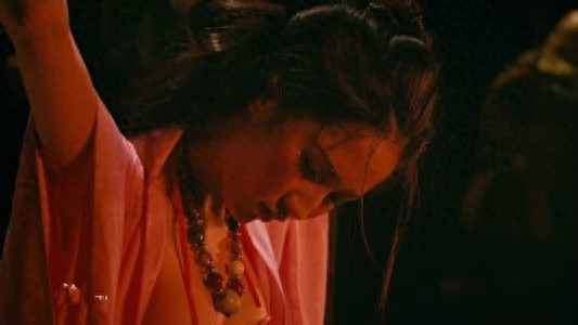 《肉蒲团》女主蓝燕近照，曾是新红楼梦黛玉候选，家庭背景很强大