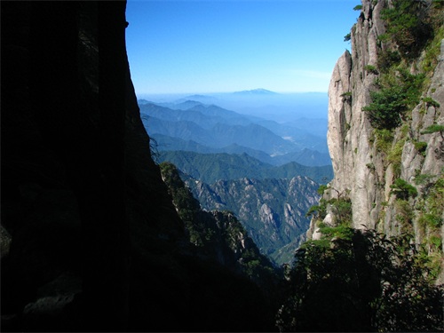 黄山登山旅游图集 路线：南大门云谷寺-白鹅岭-光明顶日出