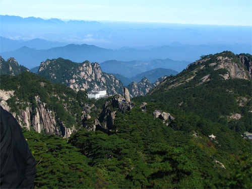 黄山登山旅游图集 路线：南大门云谷寺-白鹅岭-光明顶日出