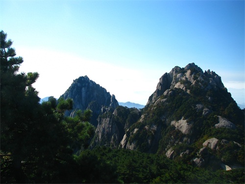 黄山登山旅游图集 路线：南大门云谷寺-白鹅岭-光明顶日出