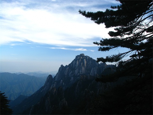 黄山登山旅游图集 路线：南大门云谷寺-白鹅岭-光明顶日出