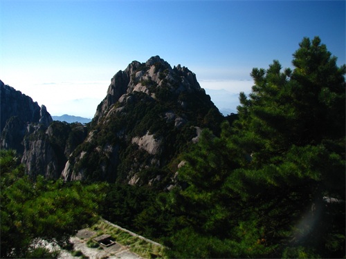 黄山登山旅游图集 路线：南大门云谷寺-白鹅岭-光明顶日出