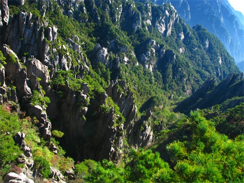 黄山登山旅游图集 路线：南大门云谷寺-白鹅岭-光明顶日出
