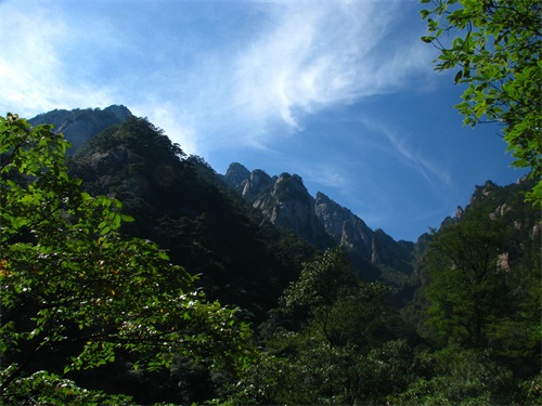 黄山登山旅游图集 路线：南大门云谷寺-白鹅岭-光明顶日出