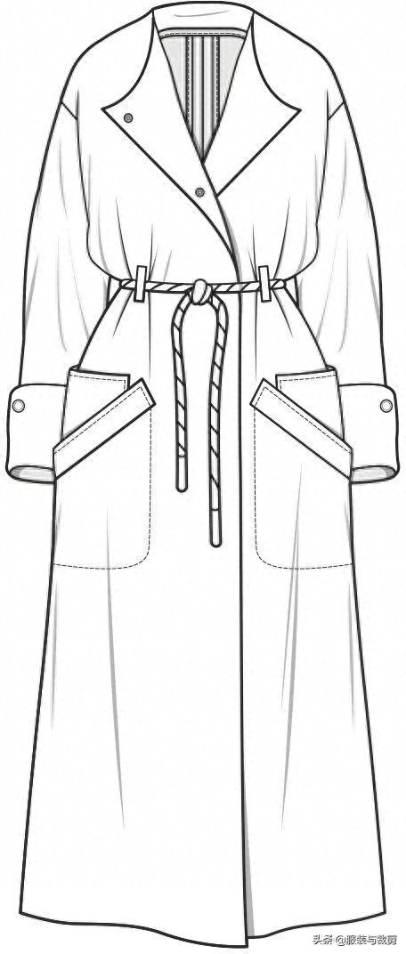 12款服装设计手绘图