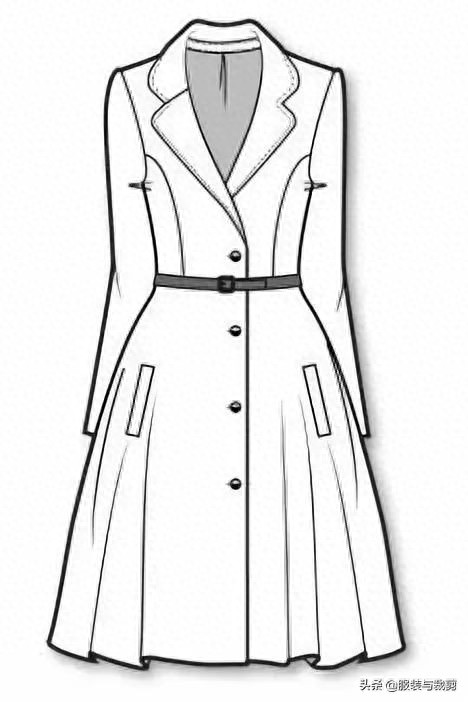 12款服装设计手绘图